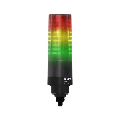 Produktfoto 1 von Eaton SLC LED Signalturm 3-stufig Linse Grün, Rot, Gelb +
