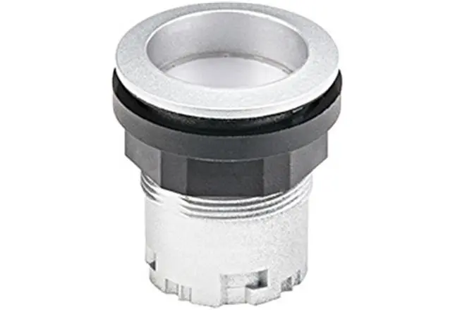 Produktfoto 1 von HARTING Har-Button Druckschalter Ø 22.3 mm, Weiß Rastend Rund, IP65