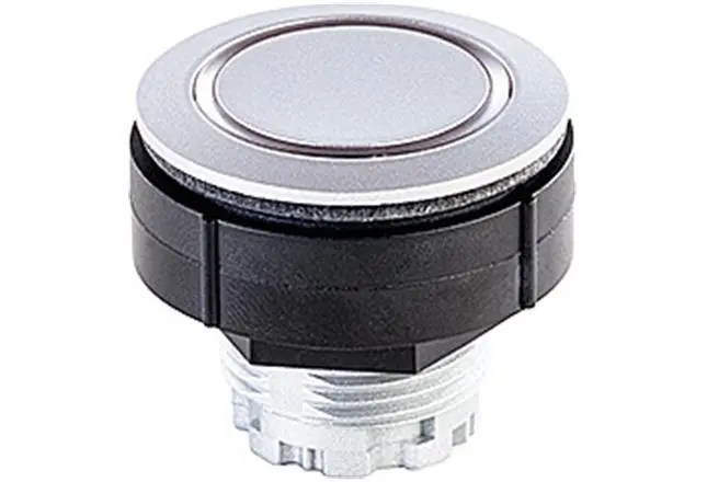 Produktfoto 1 von HARTING Har-Button Druckschalter Ø 30.5 mm, Weiß Rund, IP69