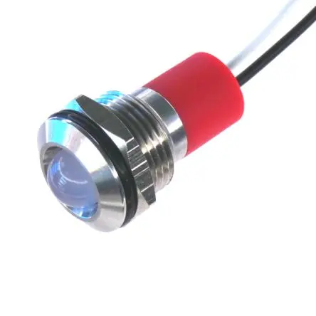 Produktfoto 1 von CML PL14SL Edelstahl-Panel-Leuchte Weiß Panel-LED, Draht 12V 14 mm, IP67