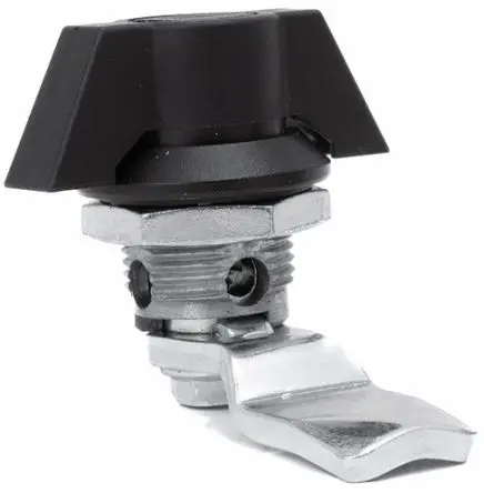 RS PRO, Silber Schrankschloss aus Stahl zinkplattiert, Schrankschloss 23.9 mm, entsperrbar mit Knopf 31 x 23.9 mm