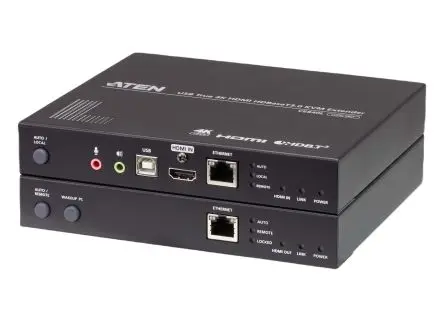 Produktfoto 1 von Aten KVM-Extender USB Verlängerung HDMI 150 m 1 Anschlüsse 1 1 Displays Cat6
