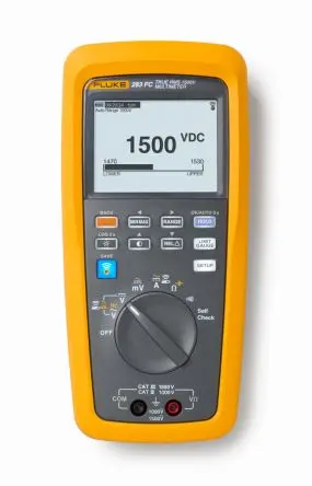 Produktfoto 1 von Fluke 283FC EUR Digital Digital-Multimeter 1 kV ac / 60 A ac 60 A dc 1.5 kV dc
