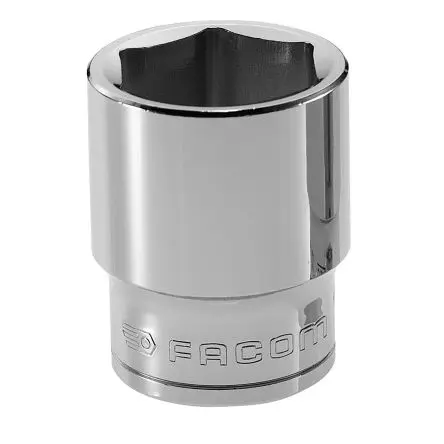Produktfoto 1 von Facom 1/2 in 6-Kant Buchse SW 8 mm Vierkant x 36mm