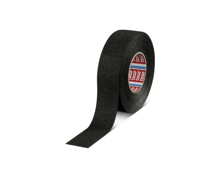 Produktfoto 1 von Tesa Tesa 51608 Polyethylenterephthalat Isolierband Schwarz,  Stärke  280 μm x 9 mm x 25 m, 25 °C bis 105 °C