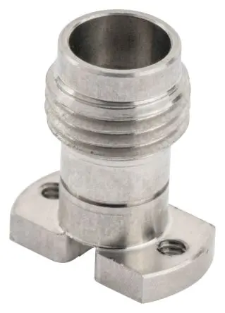 Produktfoto 1 von Huber+Suhner 82_PC185 Buchse SMA-Steckverbinder PC 2,4, Schraubanschlussklemme, 50 Ω Leiterplatte, Gerade