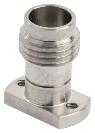 Produktfoto 1 von Huber+Suhner 82_PC185 Buchse SMA-Steckverbinder PC 2,4, Schraubanschlussklemme, 50 Ω Leiterplatte, Gerade
