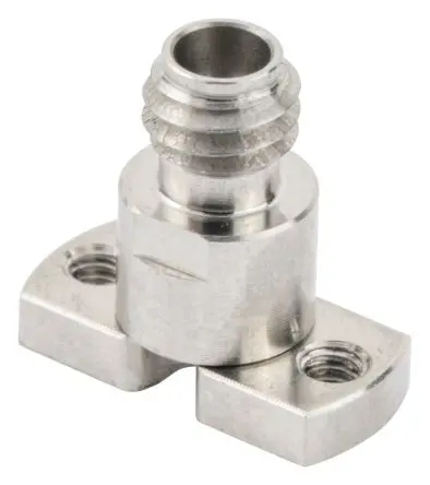 Produktfoto 1 von Huber+Suhner 82_PC1 Buchse SMA-Steckverbinder, Schraubanschlussklemme, 50 Ω Leiterplatte, Gerade