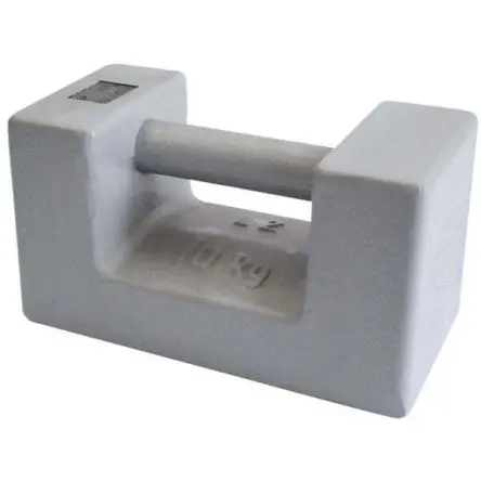 Produktfoto 1 von Ohaus Prüfgewicht, 10 kg, Klasse M1, Gusseisen