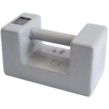 Produktfoto 1 von Ohaus Prüfgewicht, 5 kg, Klasse M1, Edelstahl
