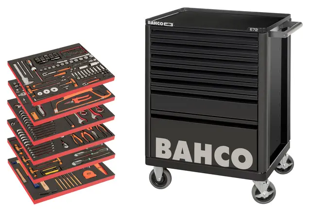 Produktfoto 1 von Bahco 7 Gestellwagen, Stahl Rahmen, max. 30 kg, 782 mm
