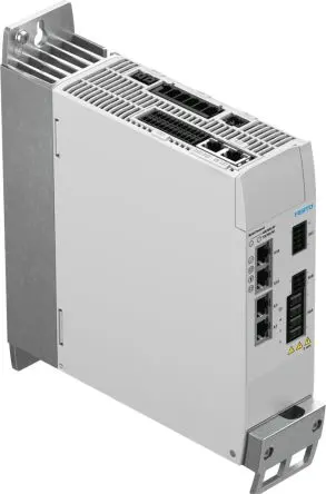 Produktfoto 1 von Festo Servoantrieb, 1-phasig, 230V ac, Manuell, Positionierung, Drehzahlregelung, Zielsuche, Stromregler-Steuerung /