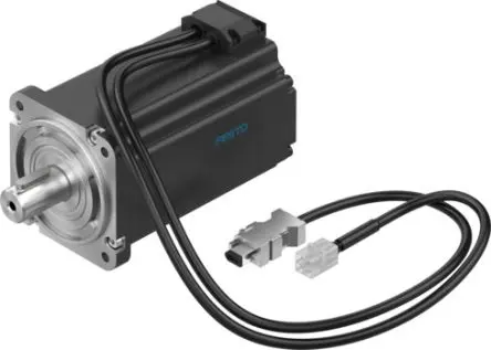 Produktfoto 1 von Festo EMMB-AS Servomotor, 7.17 Nm, 300V, 3000U/min, 750 W, 2.63 Nm, B. 255mm, T. 8 mm, L. 255 mm
