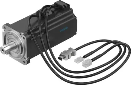 Produktfoto 1 von Festo EMMB-AS Servomotor, 7.17 Nm, 300V, 5000U/min, 750 W, 2.63 Nm, B. 255mm, T. 8 mm, L. 255 mm