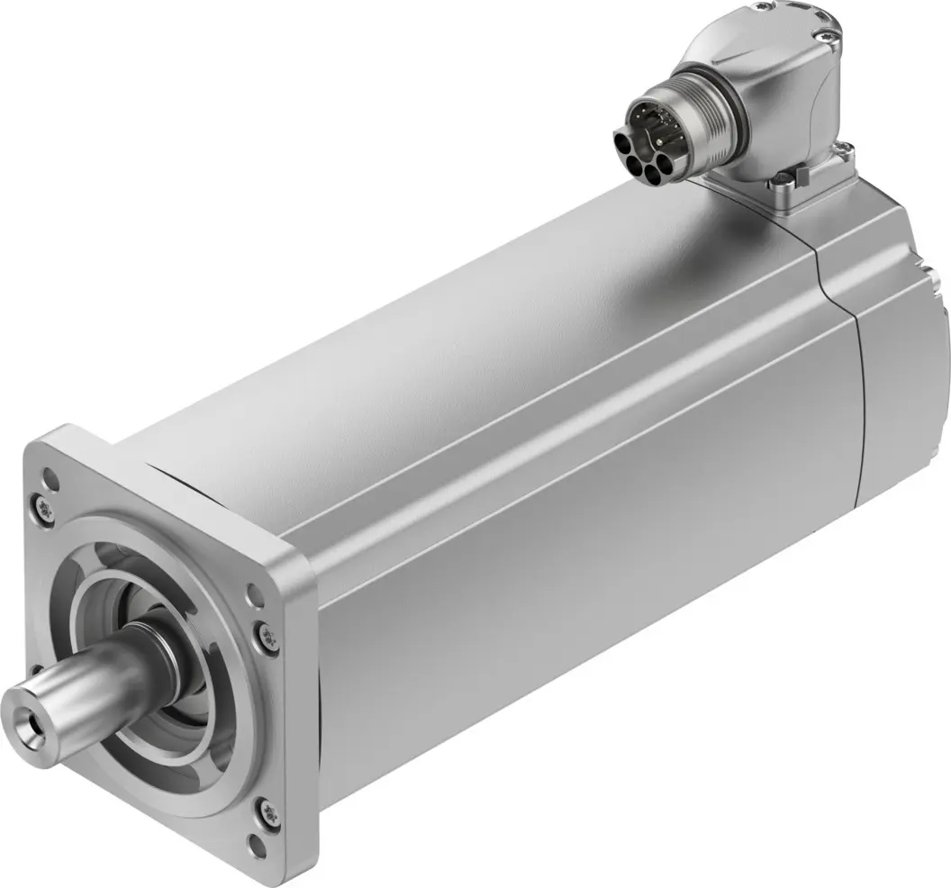 Produktfoto 1 von Festo EMMT-AS Servomotor, 13.5 Nm, 565 V, 3000 rpm, 1070 W, 4.3 Nm, B. 250 mm, T. 15 mm, L. 250 mm