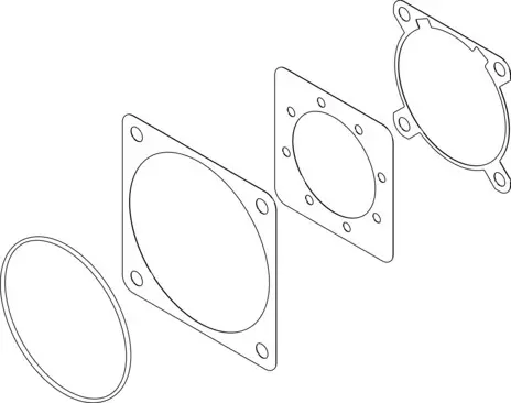 Produktfoto 1 von Festo EADS-F Dichtungssatz Dichtungssatz für Elektrisches Gerät