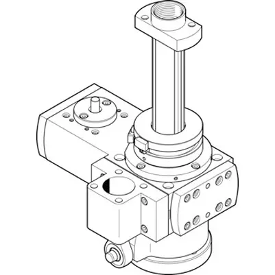 Festo EHMB Funktionselement Drehgriffkit für Elektrische Handhabungsmodule