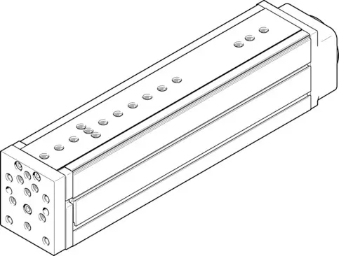 Produktfoto 1 von Festo EGSL 559341 Elektrischer Linearantrieb 200mm Hub, 1300mm/s, 14kg Last, IP40