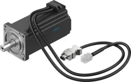 Produktfoto 1 von Festo EMMB-AS Servomotor, 3.81 Nm, 300V, 3000U/min, 400 W, 1.4 Nm, B. 255mm, T. 8 mm, L. 255 mm