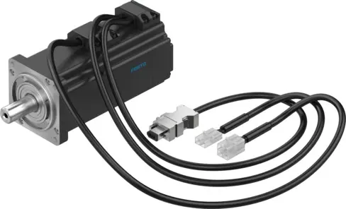 Produktfoto 1 von Festo EMMB-AS-60-02-S30SB Servomotor, 1.92 Nm, 300 V, 6000 rpm, 200 W, 0.7 Nm
