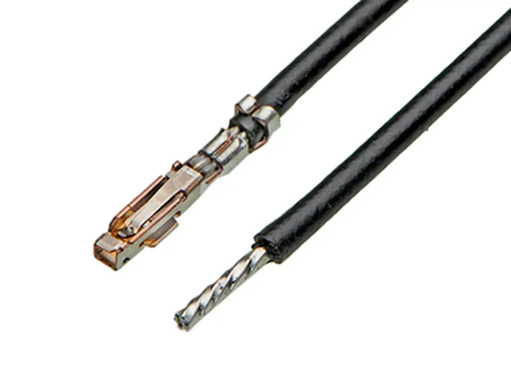 Produktfoto 1 von Molex iGrid 217491 Crimpdraht Anschlusslitze, Schwarz, 150 mm