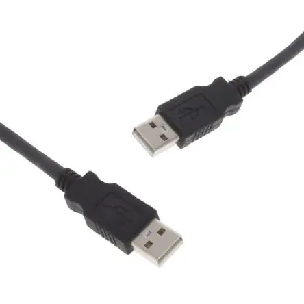 Produktfoto 1 von Amphenol Socapex Stecker USB2 AA PU HFFR USB-Kabel, USB Typ A Stecker / USB Typ A, 16.4 ft USB 2.0 Schwarz