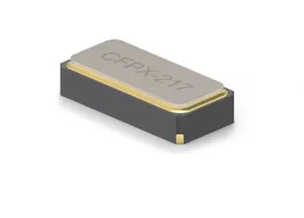 Produktfoto 1 von Wurth Elektronik 32.768 kHz Quarz, Oberfläche, ±20 ppm, 12.5 pF, B. 1.5mm, H. 0.9 mm, L. 3.2 mm, SMD, 2-Pin