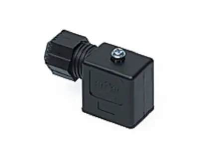 Produktfoto 1 von Molex 121203 DIN 43650 Ventilsteckverbinder DIN 43650 2 / 250V Außengewinde, Klar