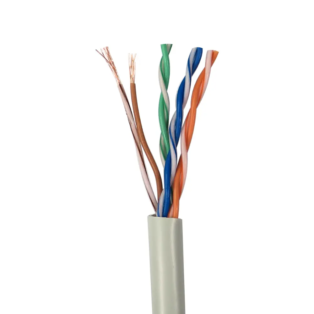 Produktfoto 1 von RS PRO Cat5e Ethernet-Kabel, 305 m, Grau, A Gerade, Nicht abgeschlossen, Polyvinylchlorid Ungeschirmt