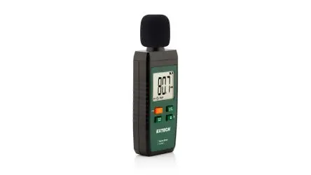 Produktfoto 1 von Extech SL250W LCD-Hintergrundbeleuchtung Schallpegelmessgerät 30 dB 130 dB 8 kHz 0.1 dB
