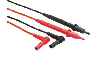Produktfoto 1 von Extech Multimeter 10A Stecker / Stecker, Schwarz, Rot Polyvinylchlorid-isoliert 0.91 m, 1kV