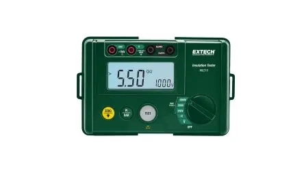 Produktfoto 1 von Extech MG310 Isolationsprüfer 250 V, 1000 V Isolationsprüfer 5.5 GΩ CAT III