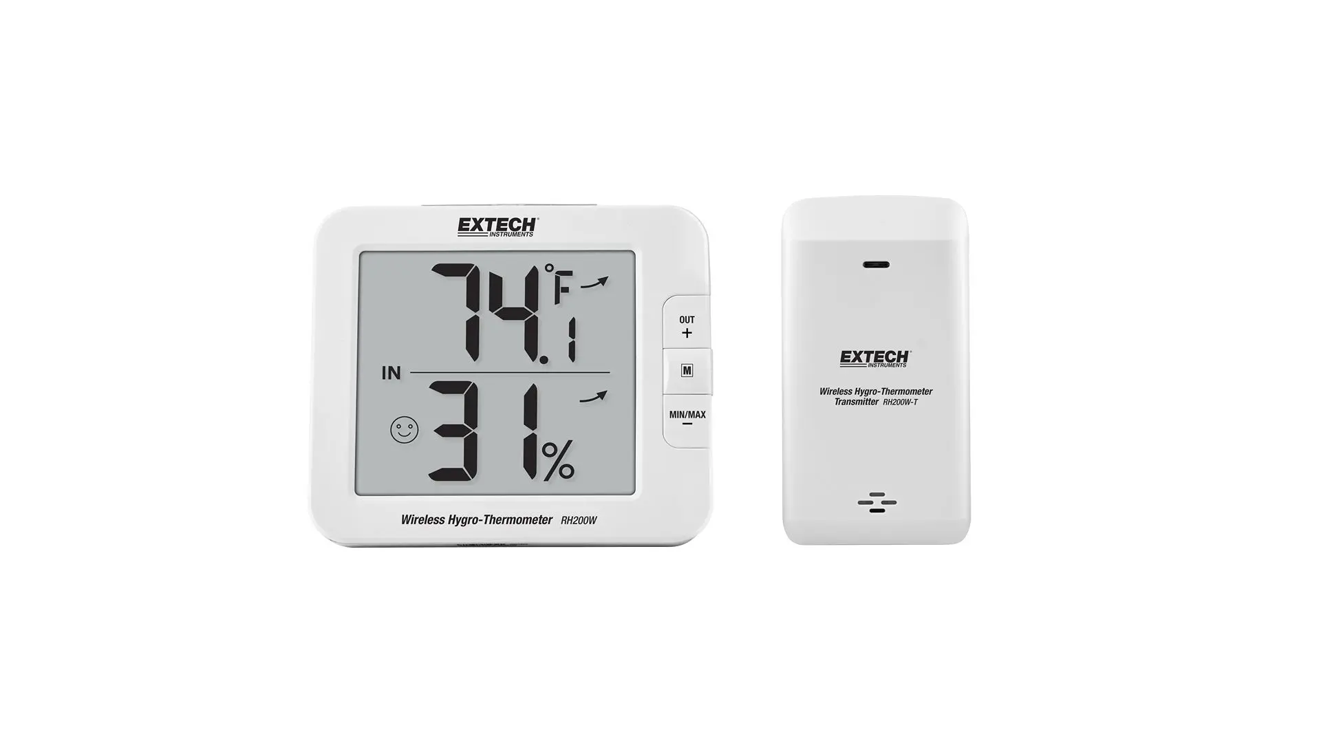 Produktfoto 1 von Extech RH200W Hygrometer 60 °C, Typ Thermo-Hygrometer ±5 %RH, absolut 50 °C / 99 %RH, ±1.8 °F