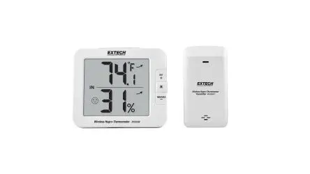 Produktfoto 1 von Extech RH200W Hygrometer 60 °C, Typ Thermo-Hygrometer ±5 %RH, absolut 50 °C / 99 %RH, ±1.8°F