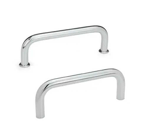 Produktfoto 1 von Ganter Natur Natur Edelstahl Griff, L 135 mm H 43 mm B 10 mm