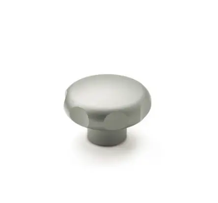 Produktfoto 1 von Ganter Knopf Natur M10 Edelstahl x 18 mm Drehknopf, mit Gewindebohrung Ø M10