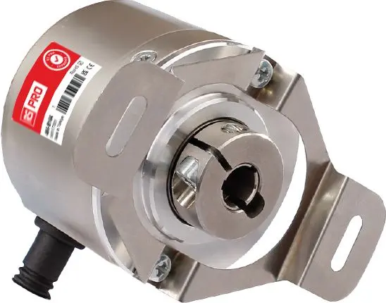 Produktfoto 1 von RS PRO Inkrementalgeber Inkremental 2500Impulse/Umdrehung/U, 3500U/min, 5 V DC, Leitungstreiber Hohlwelle mit Ø 12mm