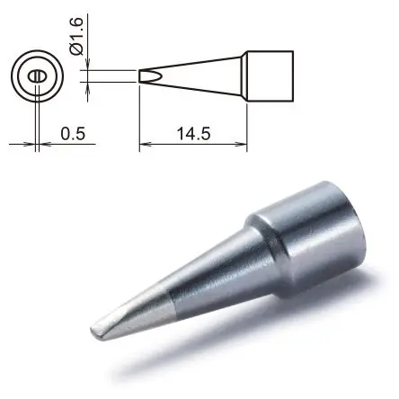 Produktfoto 1 von Hakko / T32-D16 14.5 mm Lötspitze 1.6 mm Meißel T32 für FX-8806