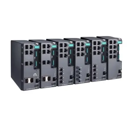 Produktfoto 1 von MOXA EDS-4008-2MSC-LV Ethernet-Switch 8-Port Managed Power Over Ethernet