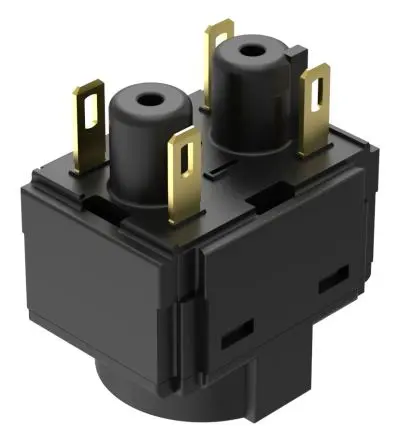Produktfoto 1 von EAO 61-8775 Druckschalter-Schaltelement Schalterblock 1 Schließer/1 Öffner 50V Lötanschluss
