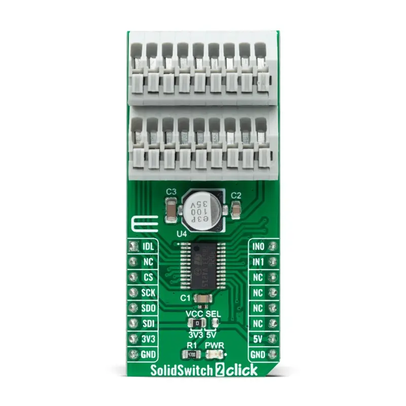 Produktfoto 1 von Brand-Rex Entwicklungstool Signalumwandlung Entwicklungsmodul, SolidSwitch 2 Click