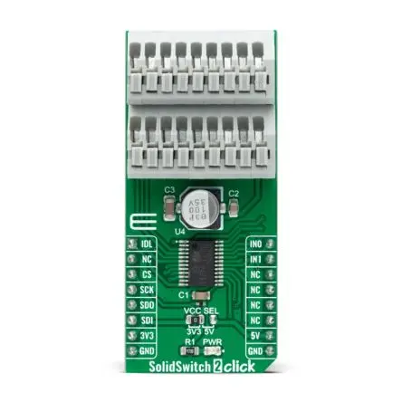 Produktfoto 1 von Brand-Rex Entwicklungstool Signalumwandlung Entwicklungsmodul, SolidSwitch 2 Click