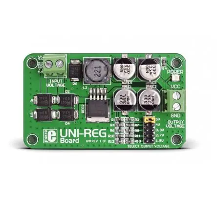 Produktfoto 1 von Brand-Rex UNI-REG-Platine Eingebettet, Platine Entwicklungstool Microcontroller Mikroe-482