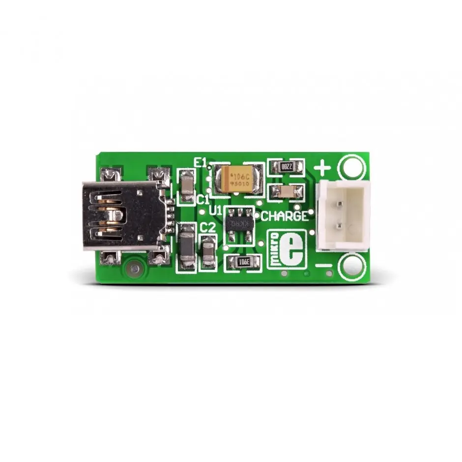 Produktfoto 1 von Brand-Rex MCP73832 Entwicklungswerkzeug für Motoren und Robotik, USB-Ladegerät-Platine Akkuladegerät