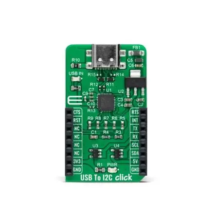 Produktfoto 1 von Brand-Rex Speicher-Entwicklungskit, FT260, Entwicklungsboard, USB zu I2C Click
