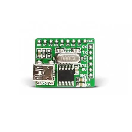 Produktfoto 1 von Brand-Rex USB UART 2 Karte Entwicklungstool Kommunikation und Drahtlos USB UART 2 Board USB-Programmiergerät, Modul USB
