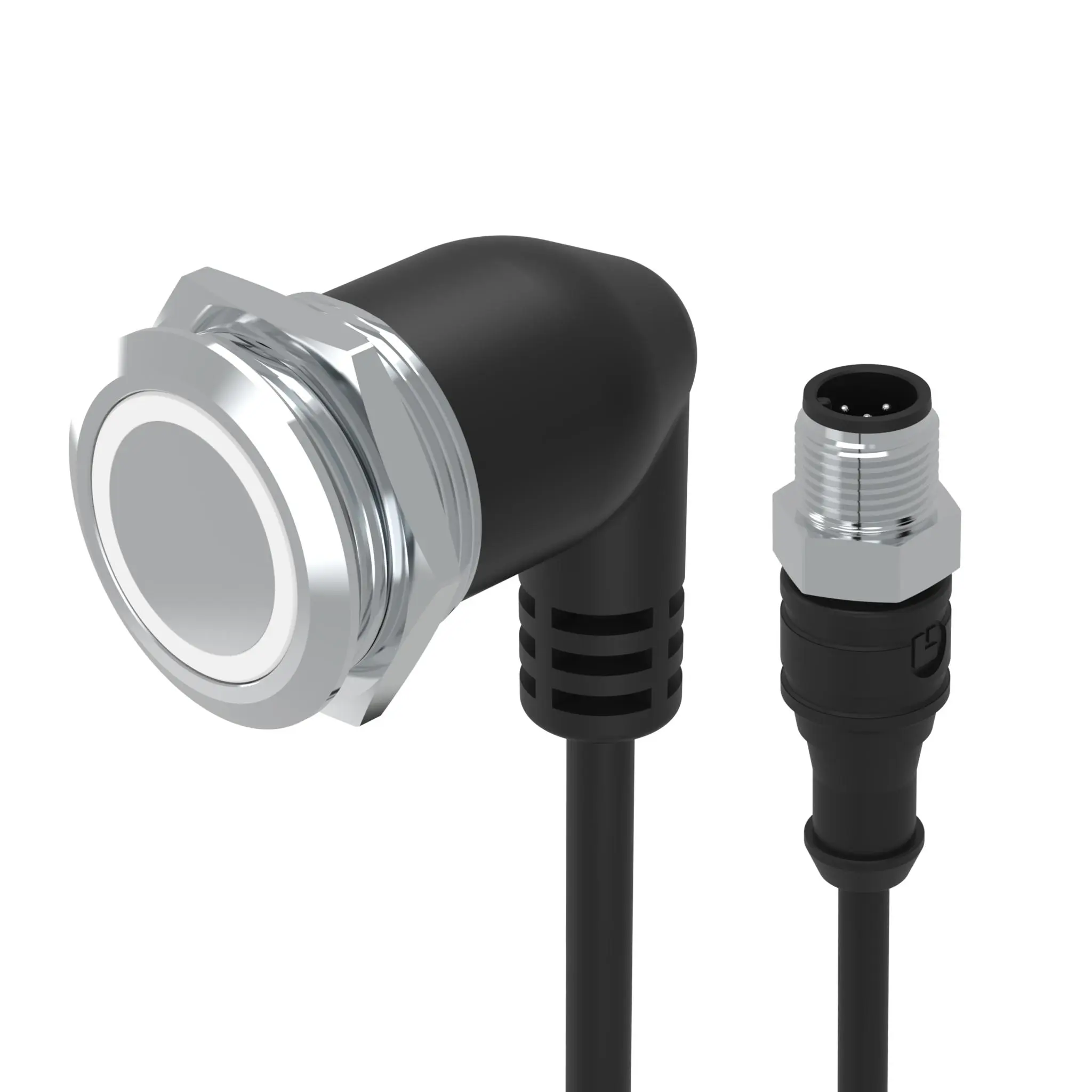 Produktfoto 1 von EAO 82 Druckschalter Tastend Panel Ø 22 mm, 1 Wechsler / 3 A 240 V dc 240 V ac, IP65, IP40
