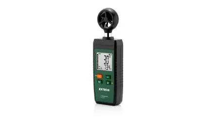 Produktfoto 1 von Extech AN250W Anemometer 50 °C max.Temp. 67 m/h, 0.1 m/s, Temperatur, Luftgeschwindigkeit