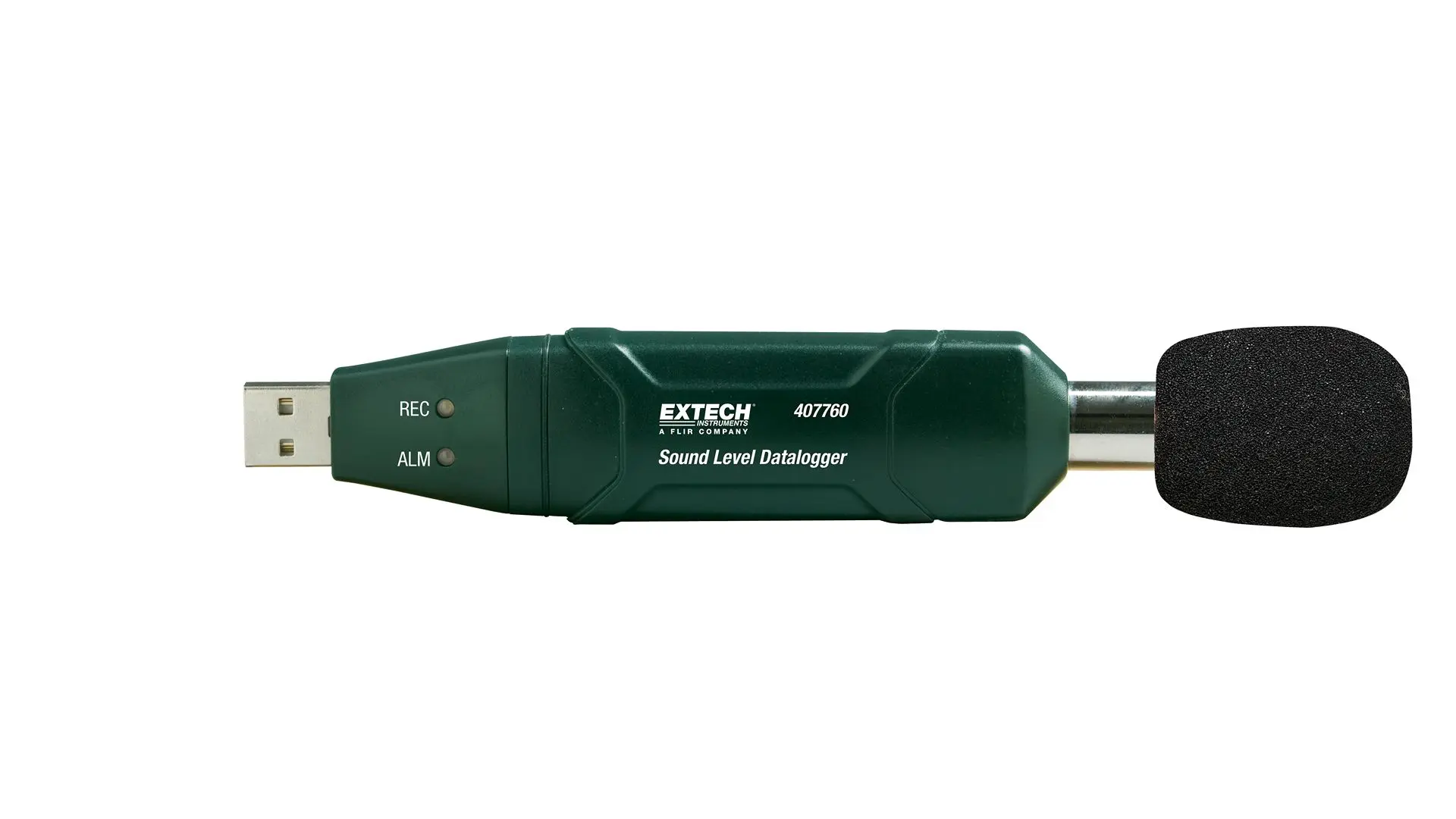 Produktfoto 1 von Extech 407760 Datenloggerfunktion Schallpegelmessgerät 30 dB 130 dB 8 kHz IEC 61672-1 Klasse 2