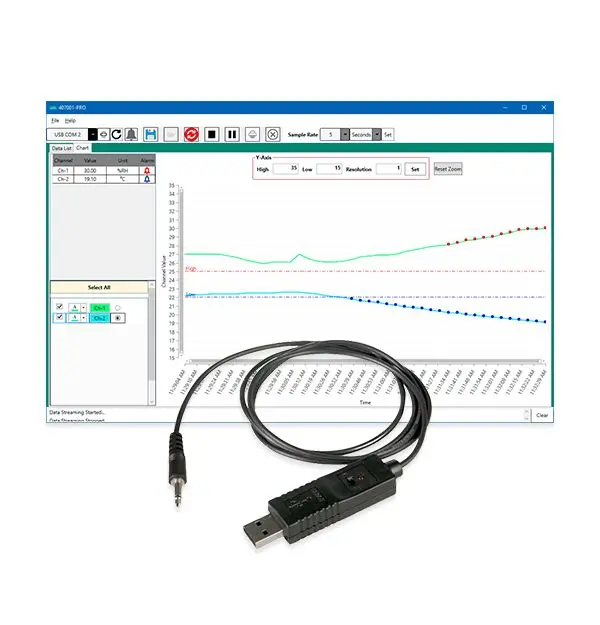 Produktfoto 1 von Extech Software zur Messdatenerfassung